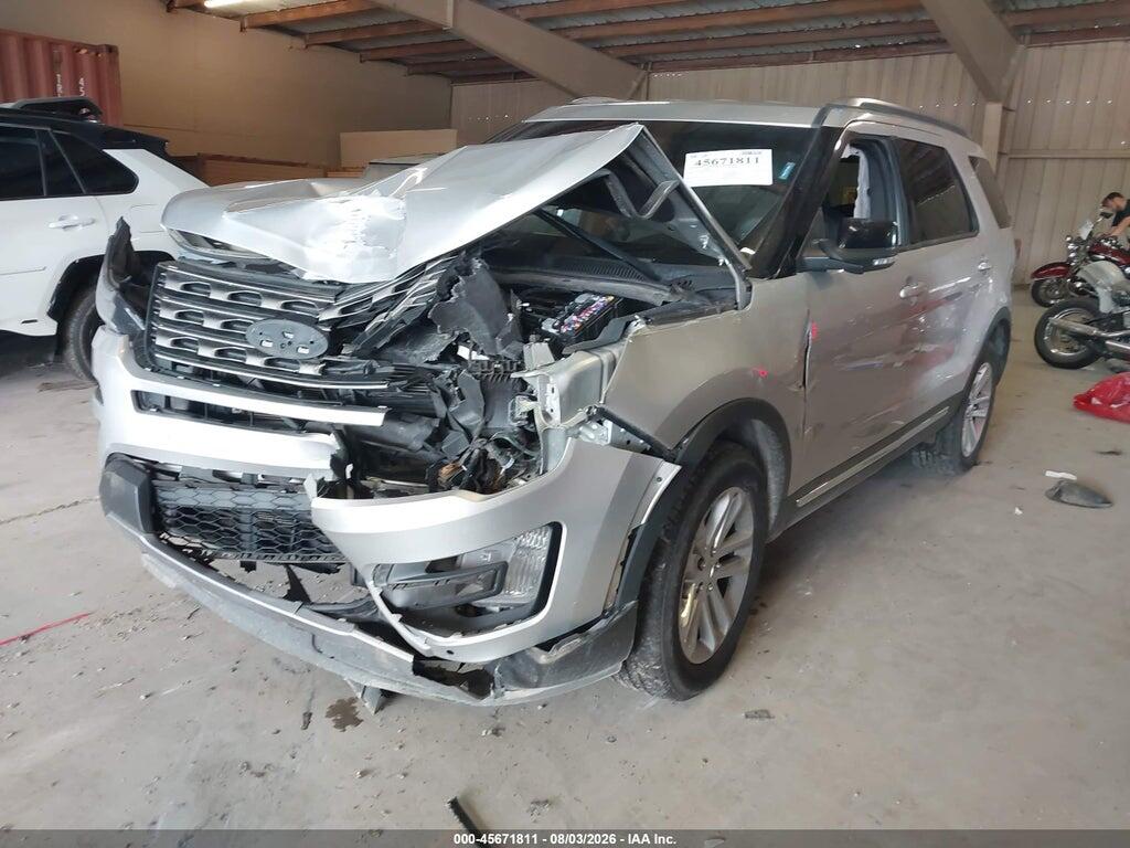 1FM5K7D89HGD01664 2017 FORD EXPLORER photo no. 2