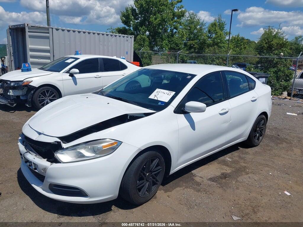 1C3CDFAA4GD505395 2016 DODGE DART photo no. 2