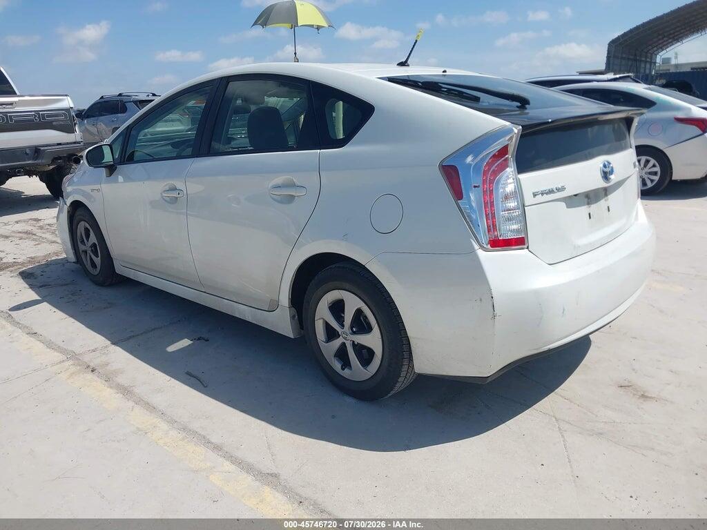JTDKN3DUXF1901615 2015 TOYOTA PRIUS photo no. 3