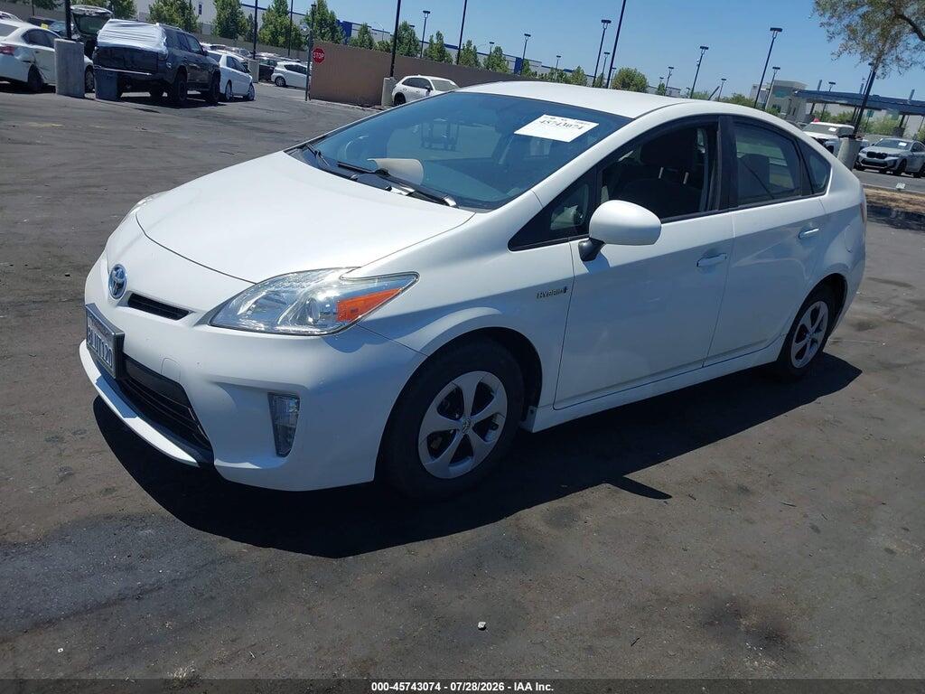 JTDKN3DU3F0474137 2015 TOYOTA PRIUS photo no. 2