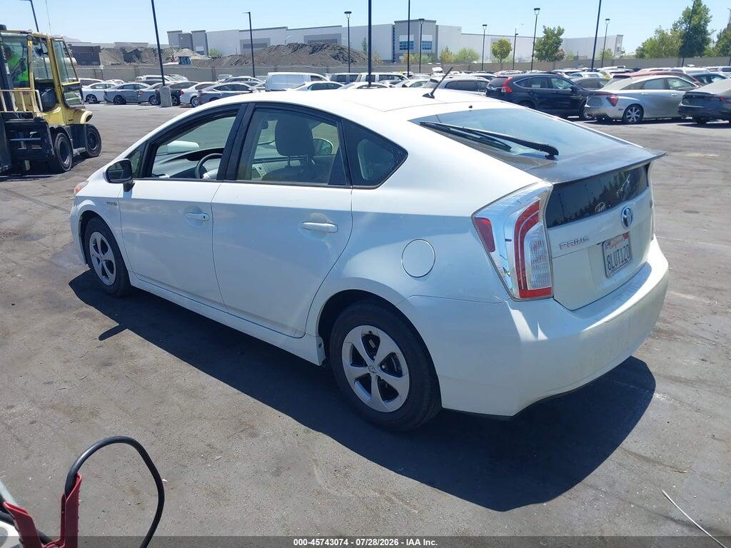 JTDKN3DU3F0474137 2015 TOYOTA PRIUS photo no. 3