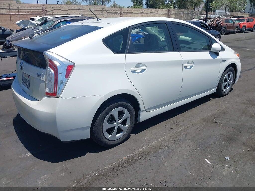 JTDKN3DU3F0474137 2015 TOYOTA PRIUS photo no. 4