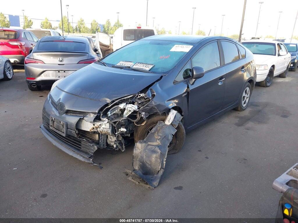 JTDKN3DU4F0480481 2015 TOYOTA PRIUS photo no. 2