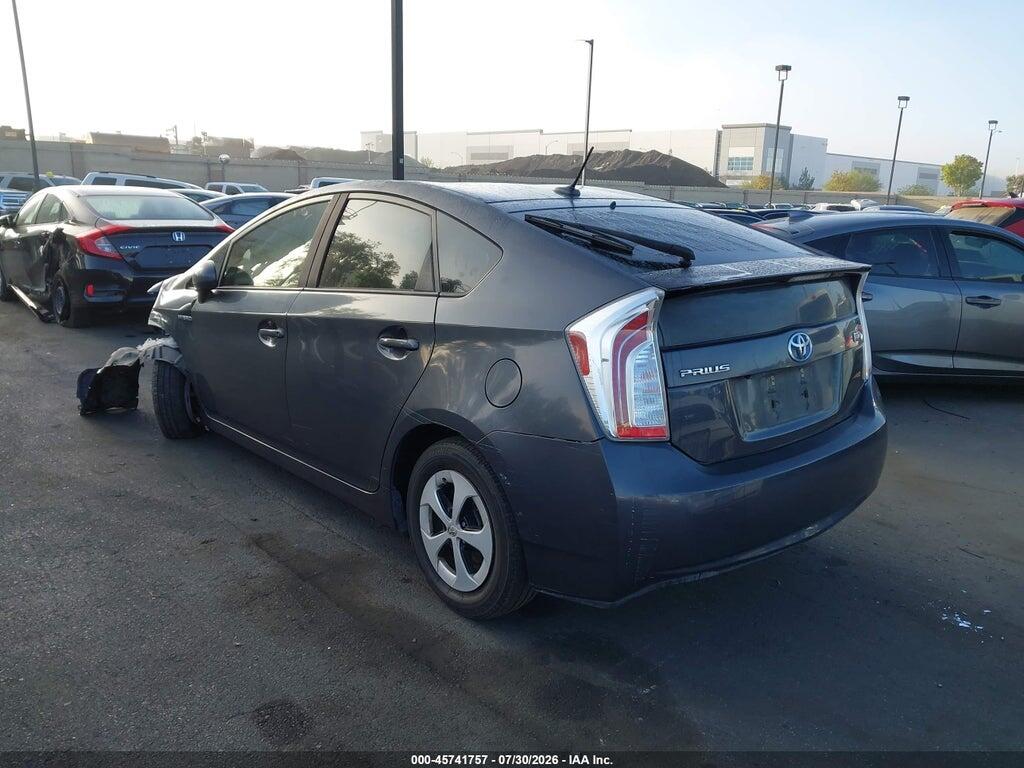 JTDKN3DU4F0480481 2015 TOYOTA PRIUS photo no. 3
