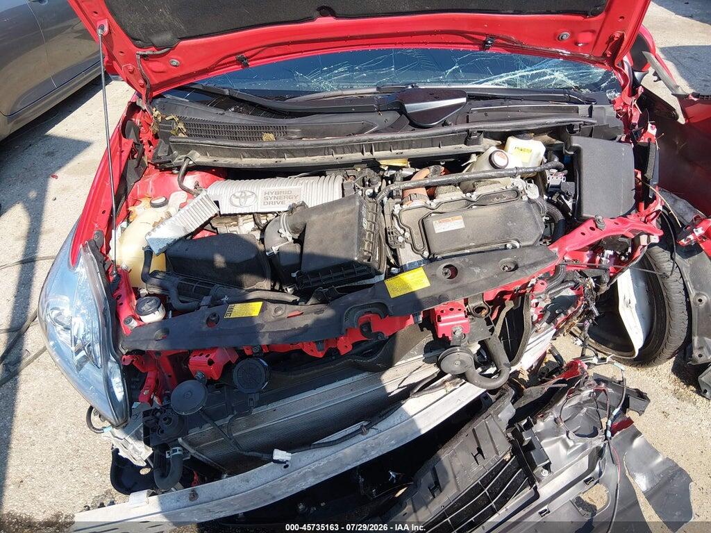 JTDKN3DU9F0397452 2015 TOYOTA PRIUS photo no. 10