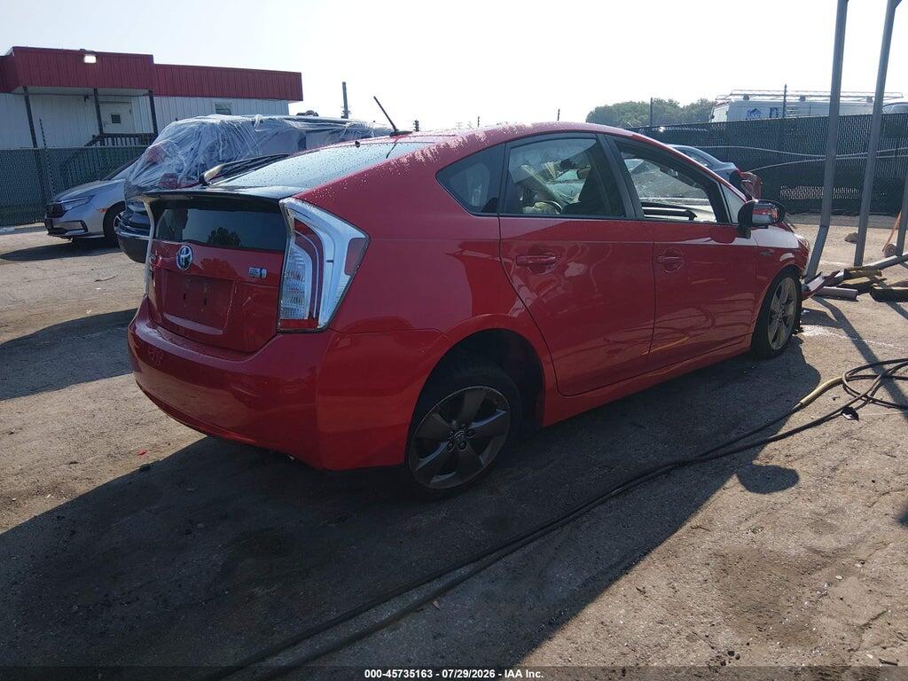 JTDKN3DU9F0397452 2015 TOYOTA PRIUS photo no. 4
