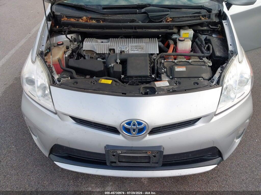 JTDKN3DU9F0452109 2015 TOYOTA PRIUS photo no. 10