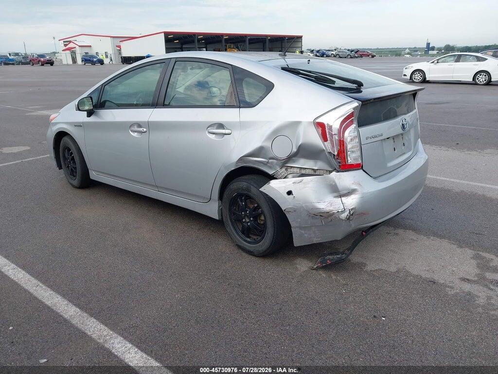 JTDKN3DU9F0452109 2015 TOYOTA PRIUS photo no. 3