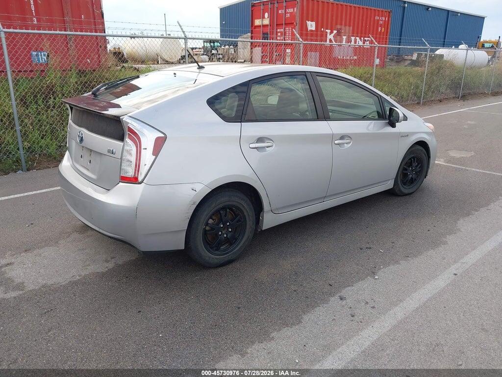 JTDKN3DU9F0452109 2015 TOYOTA PRIUS photo no. 4