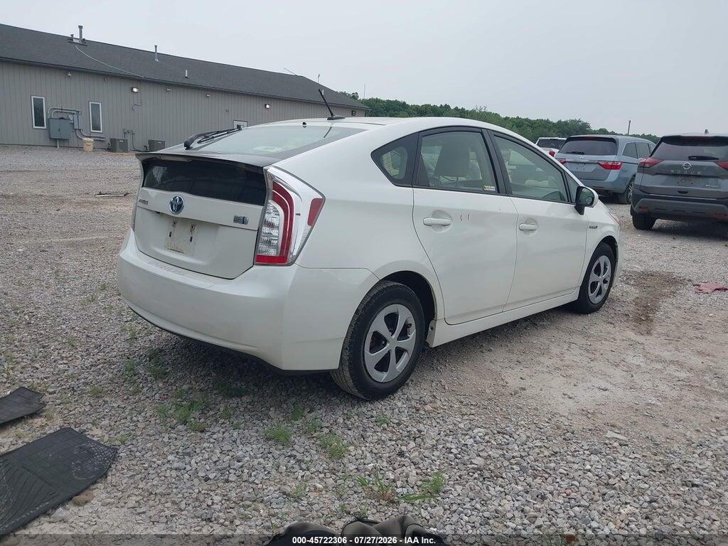JTDKN3DU7F1898527 2015 TOYOTA PRIUS photo no. 4