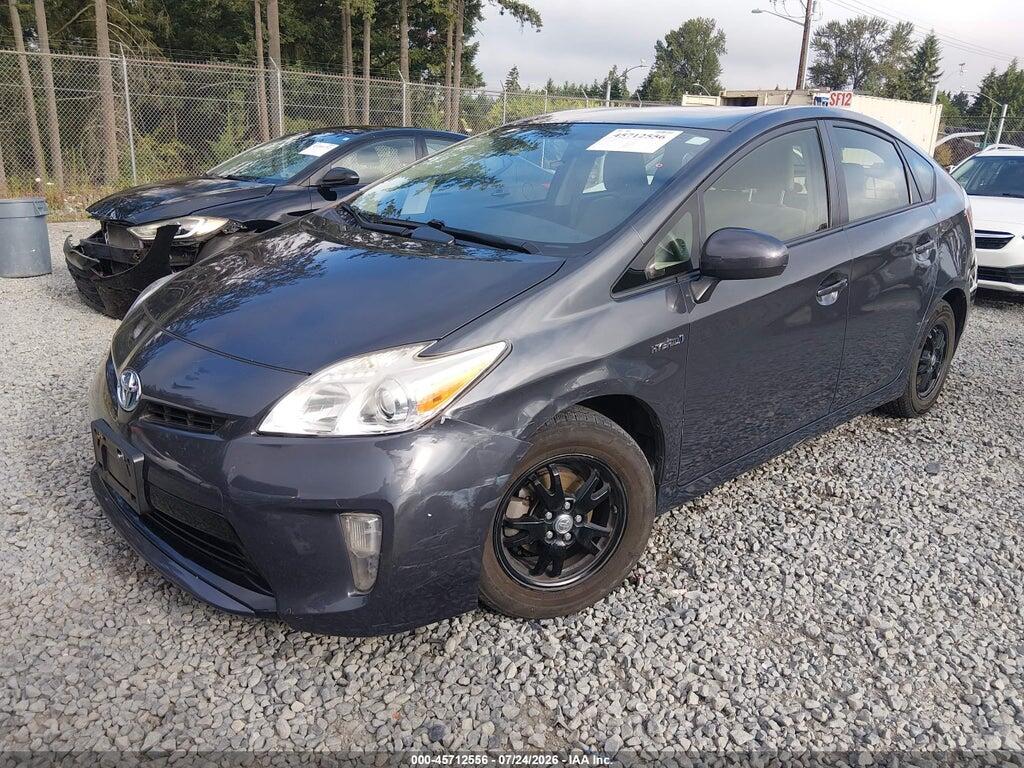 JTDKN3DU3F0462215 2015 TOYOTA PRIUS photo no. 2