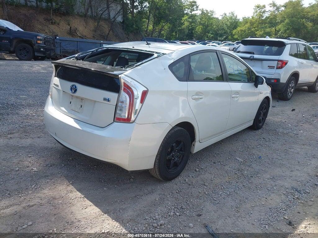 JTDKN3DU0F1923333 2015 TOYOTA PRIUS photo no. 4