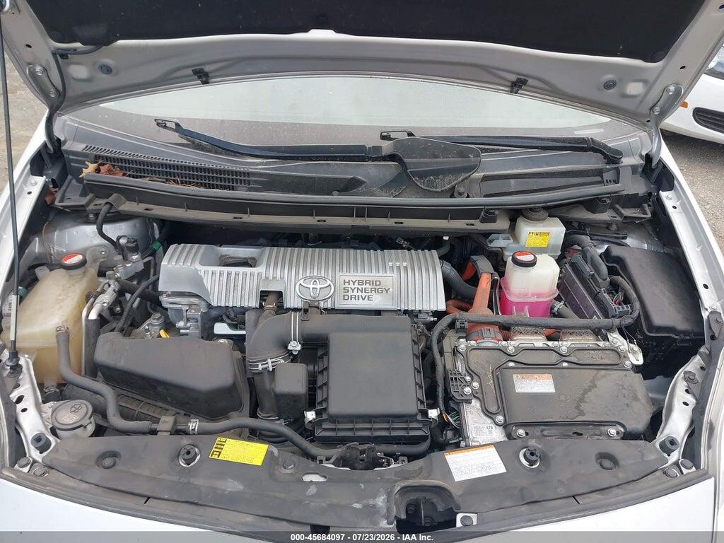 JTDKN3DU2F1894837 2015 TOYOTA PRIUS photo no. 10
