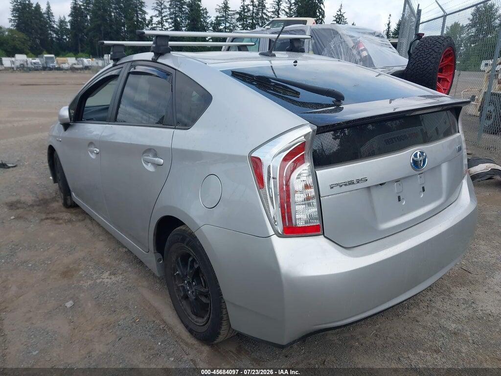 JTDKN3DU2F1894837 2015 TOYOTA PRIUS photo no. 3