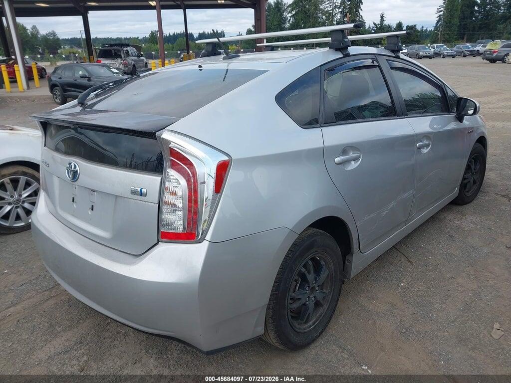JTDKN3DU2F1894837 2015 TOYOTA PRIUS photo no. 4