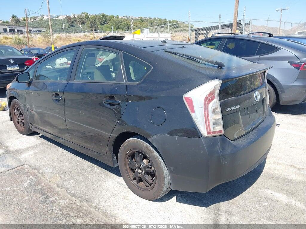 JTDKN3DU9F0423080 2015 TOYOTA PRIUS photo no. 3