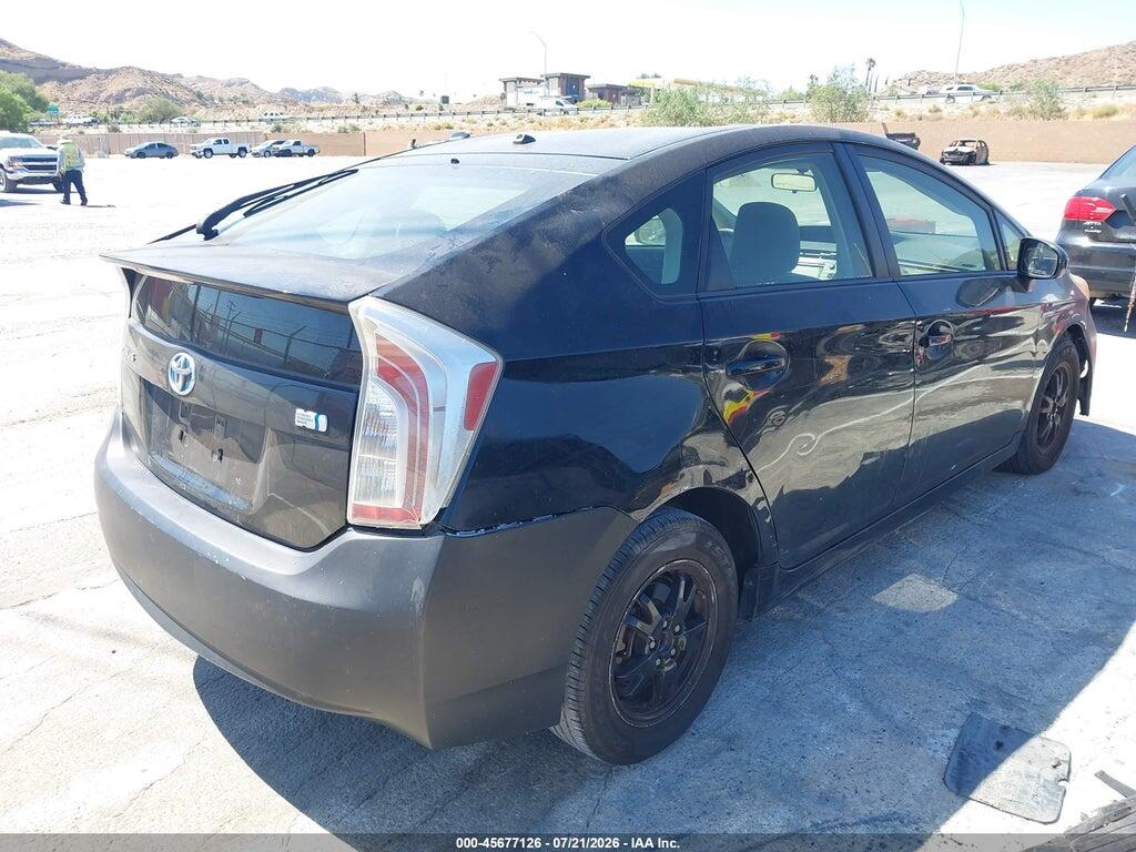 JTDKN3DU9F0423080 2015 TOYOTA PRIUS photo no. 4