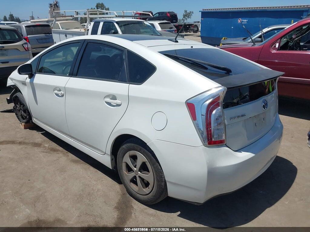 JTDKN3DU3F1874824 2015 TOYOTA PRIUS photo no. 3