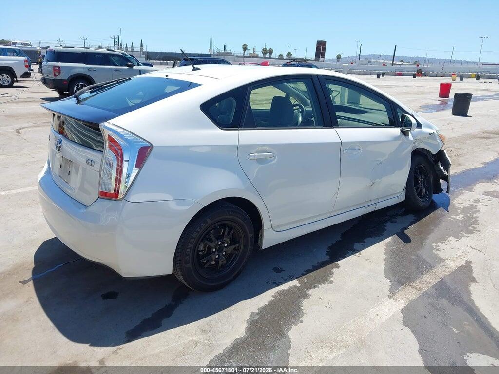 JTDKN3DU9F0469962 2015 TOYOTA PRIUS photo no. 4