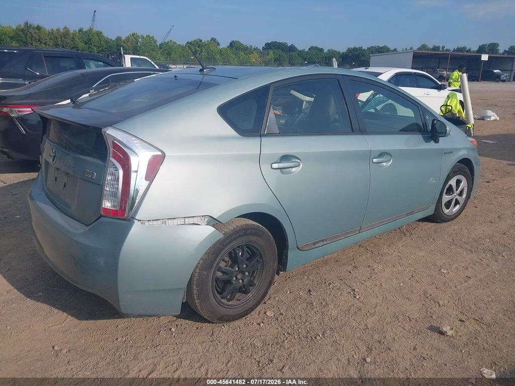 JTDKN3DU3F1927084 2015 TOYOTA PRIUS photo no. 4