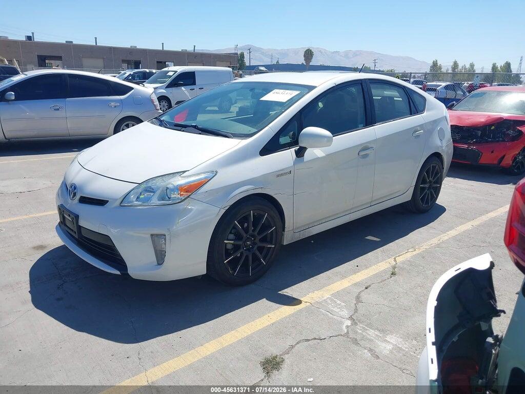 JTDKN3DU8F0459682 2015 TOYOTA PRIUS photo no. 2