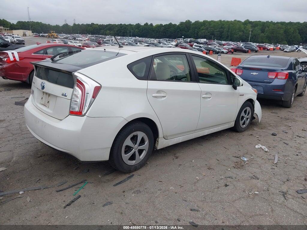 JTDKN3DU4F0467956 2015 TOYOTA PRIUS photo no. 4