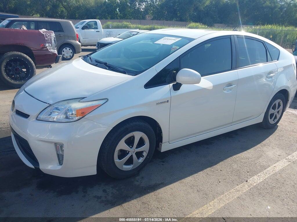 JTDKN3DU8F0396695 2015 TOYOTA PRIUS photo no. 2