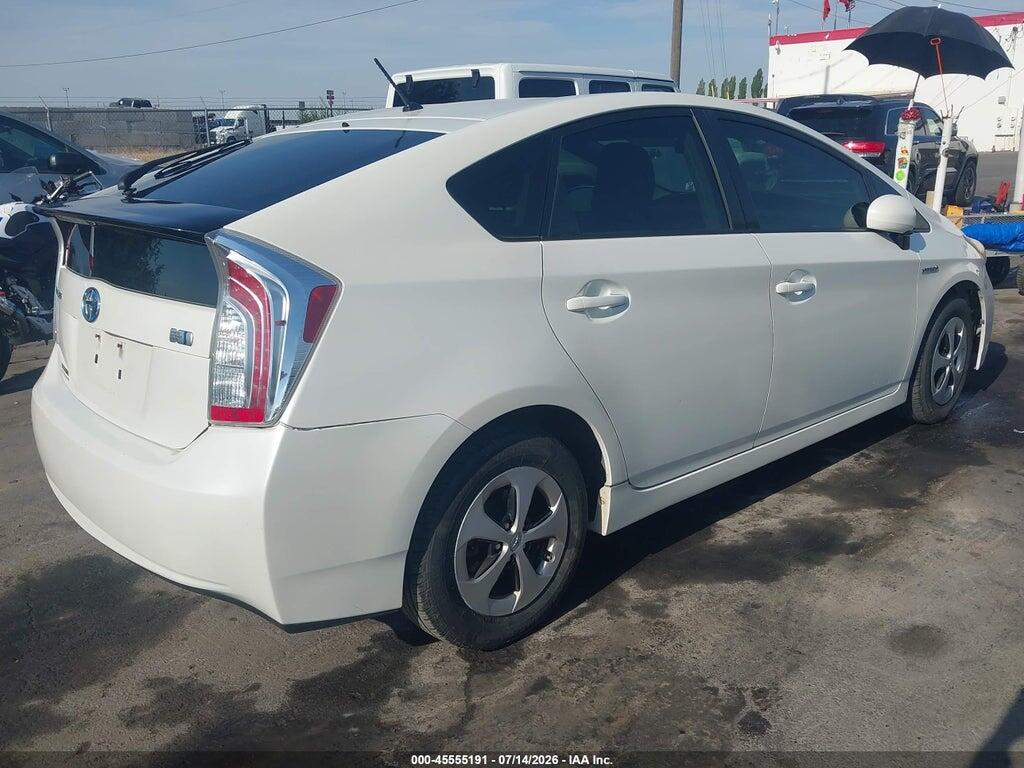 JTDKN3DU8F0396695 2015 TOYOTA PRIUS photo no. 4