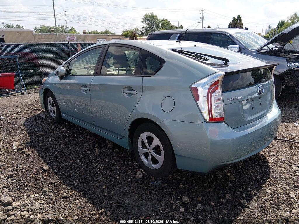 JTDKN3DUXF1932041 2015 TOYOTA PRIUS photo no. 3