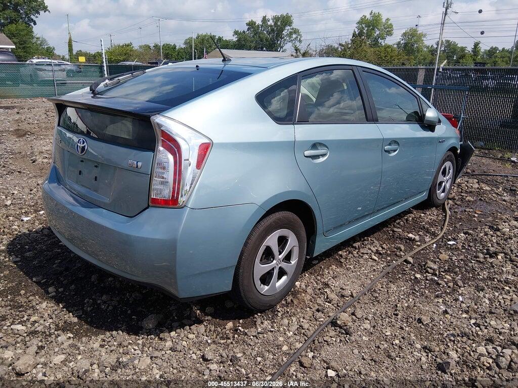 JTDKN3DUXF1932041 2015 TOYOTA PRIUS photo no. 4