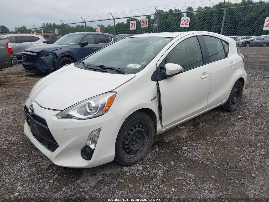 JTDKDTB39F1106407 2015 TOYOTA PRIUS C photo no. 2