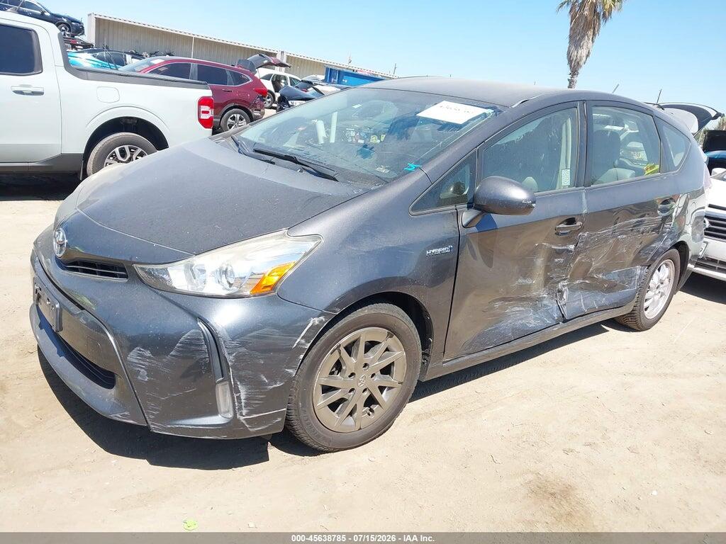 JTDZN3EU8FJ030405 2015 TOYOTA PRIUS V photo no. 2