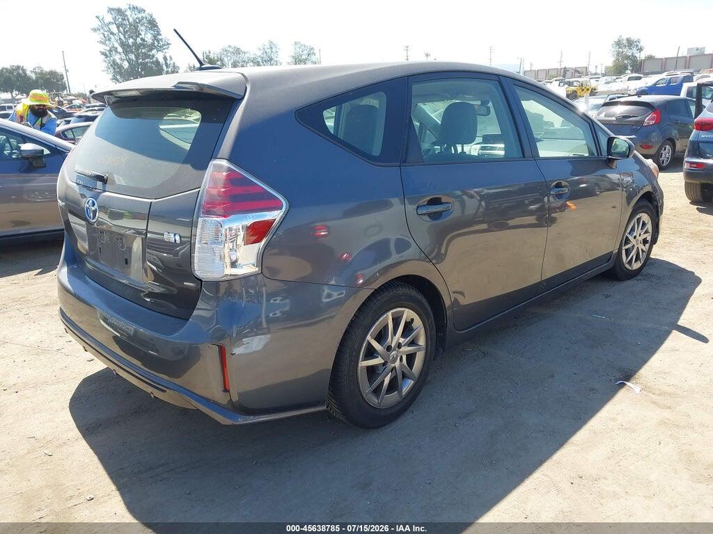 JTDZN3EU8FJ030405 2015 TOYOTA PRIUS V photo no. 4