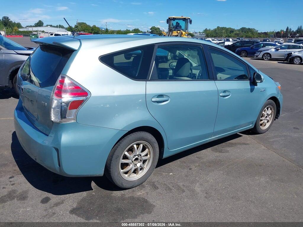 JTDZN3EUXFJ033693 2015 TOYOTA PRIUS V photo no. 4