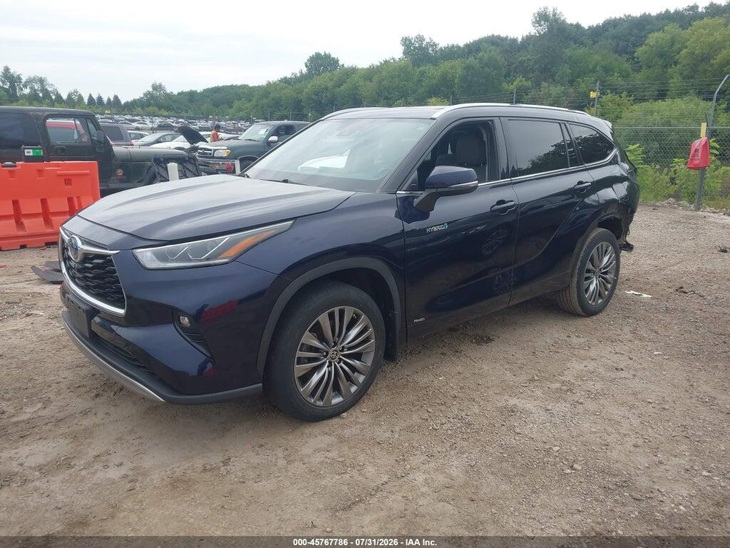 5TDEBRCH8LS011660 2020 TOYOTA HIGHLANDER photo no. 2