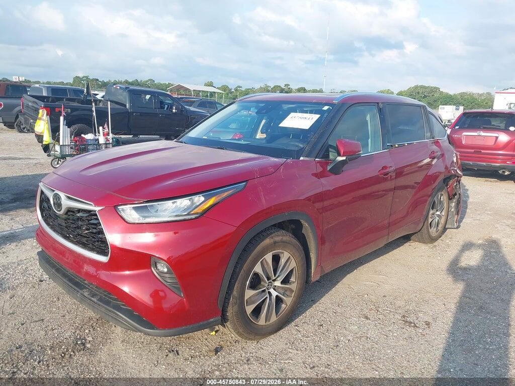 5TDGZRAH2LS505178 2020 TOYOTA HIGHLANDER photo no. 2