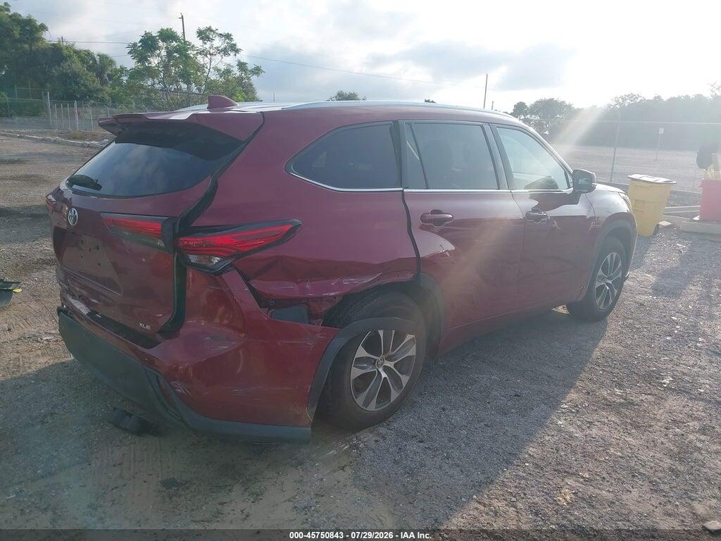 5TDGZRAH2LS505178 2020 TOYOTA HIGHLANDER photo no. 4