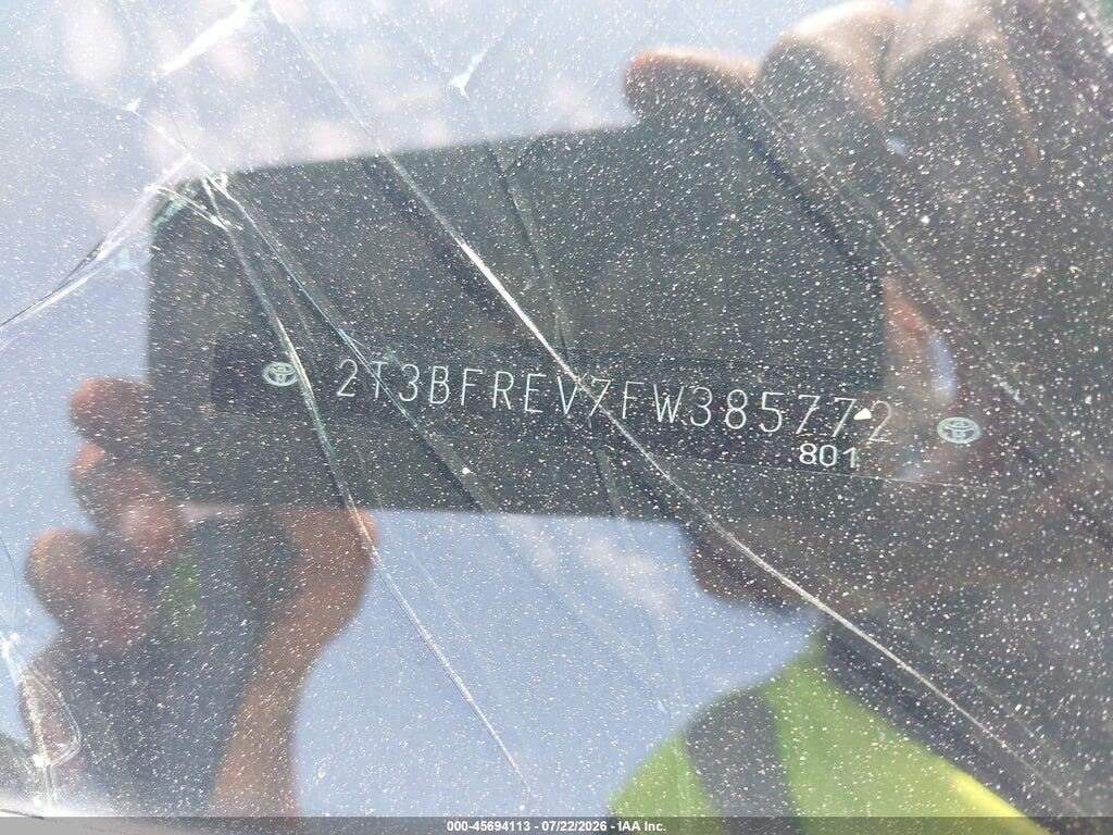 2T3BFREV7FW385772 2015 TOYOTA RAV4 photo no. 8