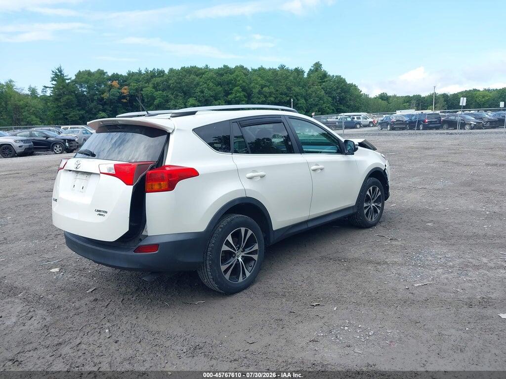 2T3DFREV8FW336315 2015 TOYOTA RAV4 photo no. 4
