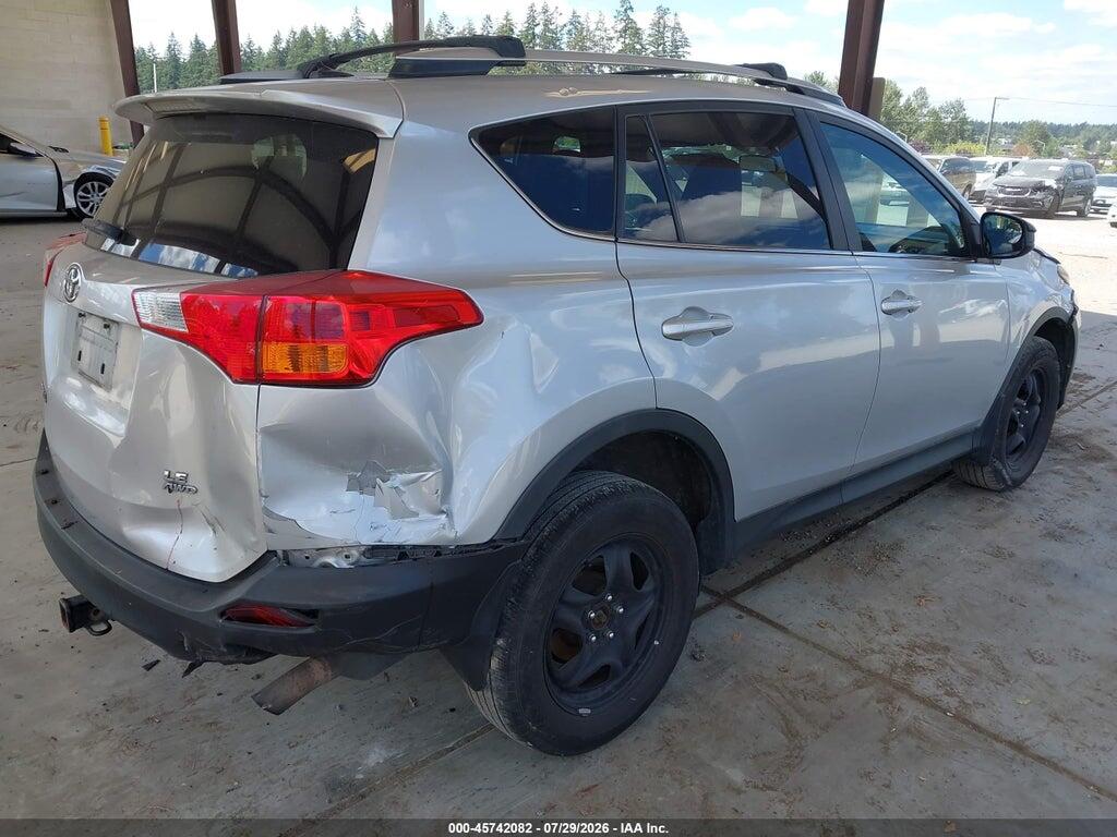2T3BFREV3FW230300 2015 TOYOTA RAV4 photo no. 4