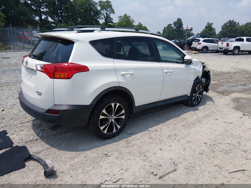 2T3DFREVXFW319256 2015 TOYOTA RAV4 photo no. 4
