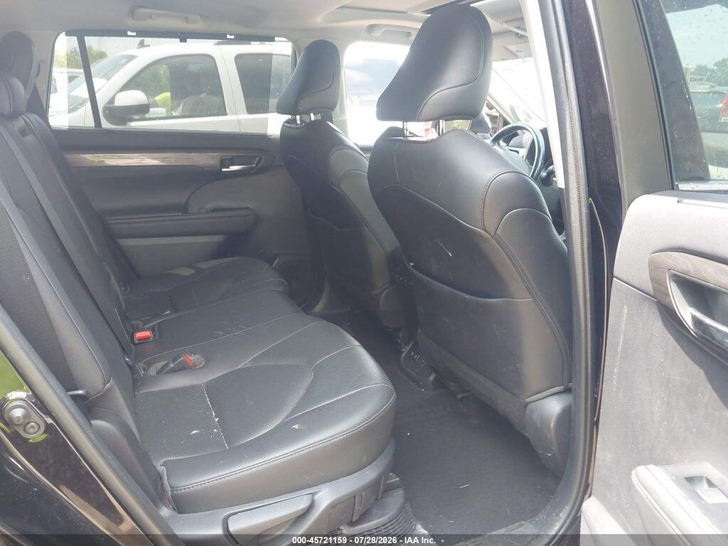 5TDDBRCHXLS010537 2020 TOYOTA HIGHLANDER photo no. 8