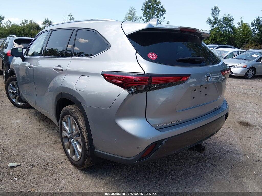 5TDDZRBH3LS015267 2020 TOYOTA HIGHLANDER photo no. 3