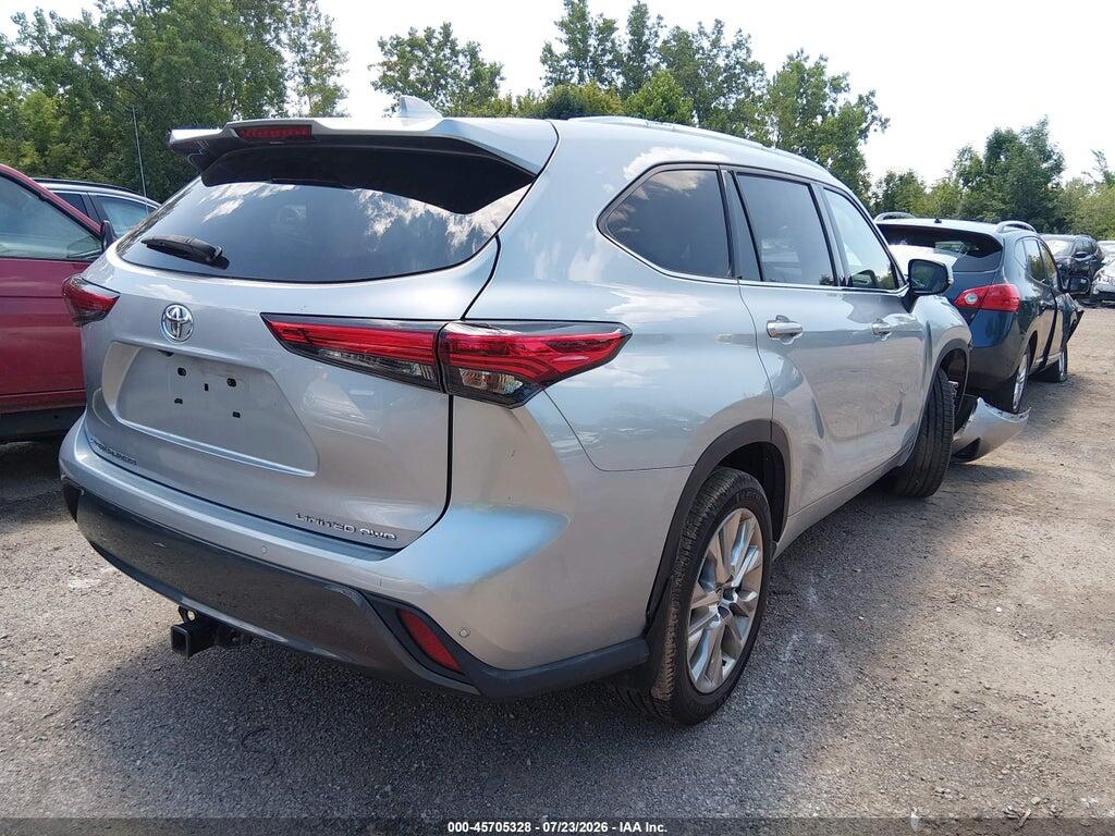 5TDDZRBH3LS015267 2020 TOYOTA HIGHLANDER photo no. 4