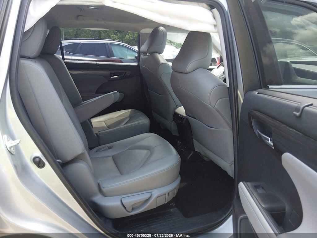 5TDDZRBH3LS015267 2020 TOYOTA HIGHLANDER photo no. 8