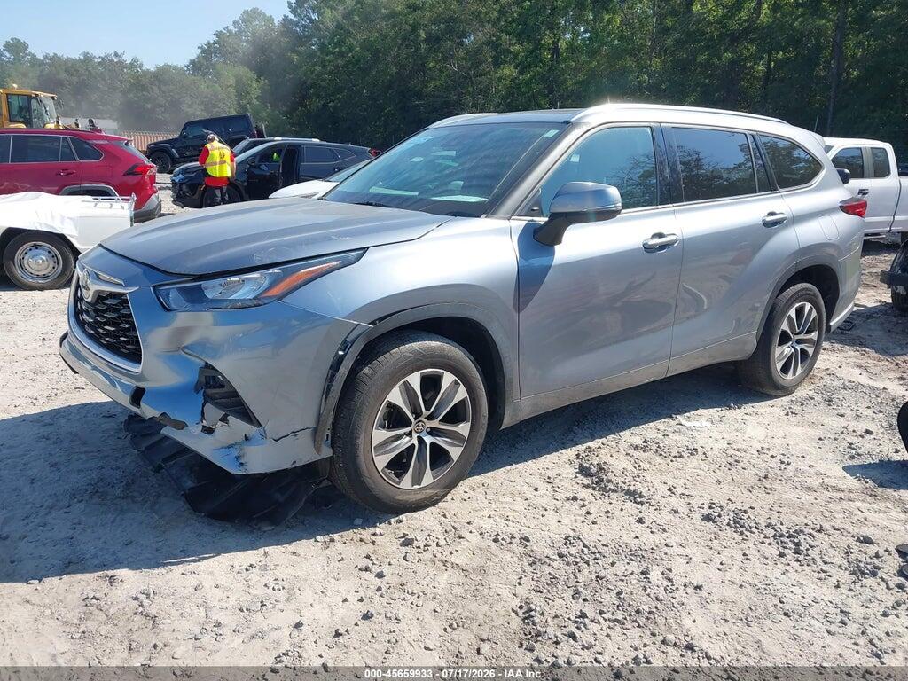 5TDGZRAH8LS008068 2020 TOYOTA HIGHLANDER photo no. 2