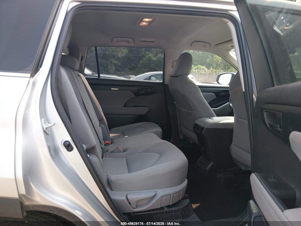 5TDBBRCH7LS512249 2020 TOYOTA HIGHLANDER photo no. 8