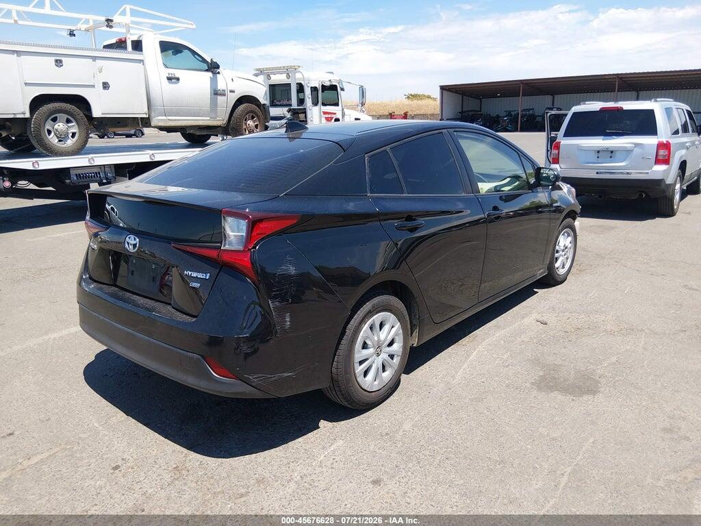JTDKARFU5L3106449 2020 TOYOTA PRIUS photo no. 4