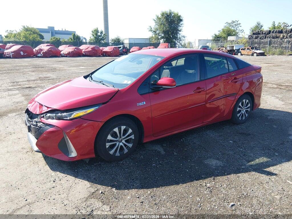 JTDKARFP0L3139532 2020 TOYOTA PRIUS PRIME photo no. 2