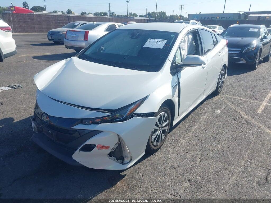 JTDKARFP7L3136384 2020 TOYOTA PRIUS PRIME photo no. 2